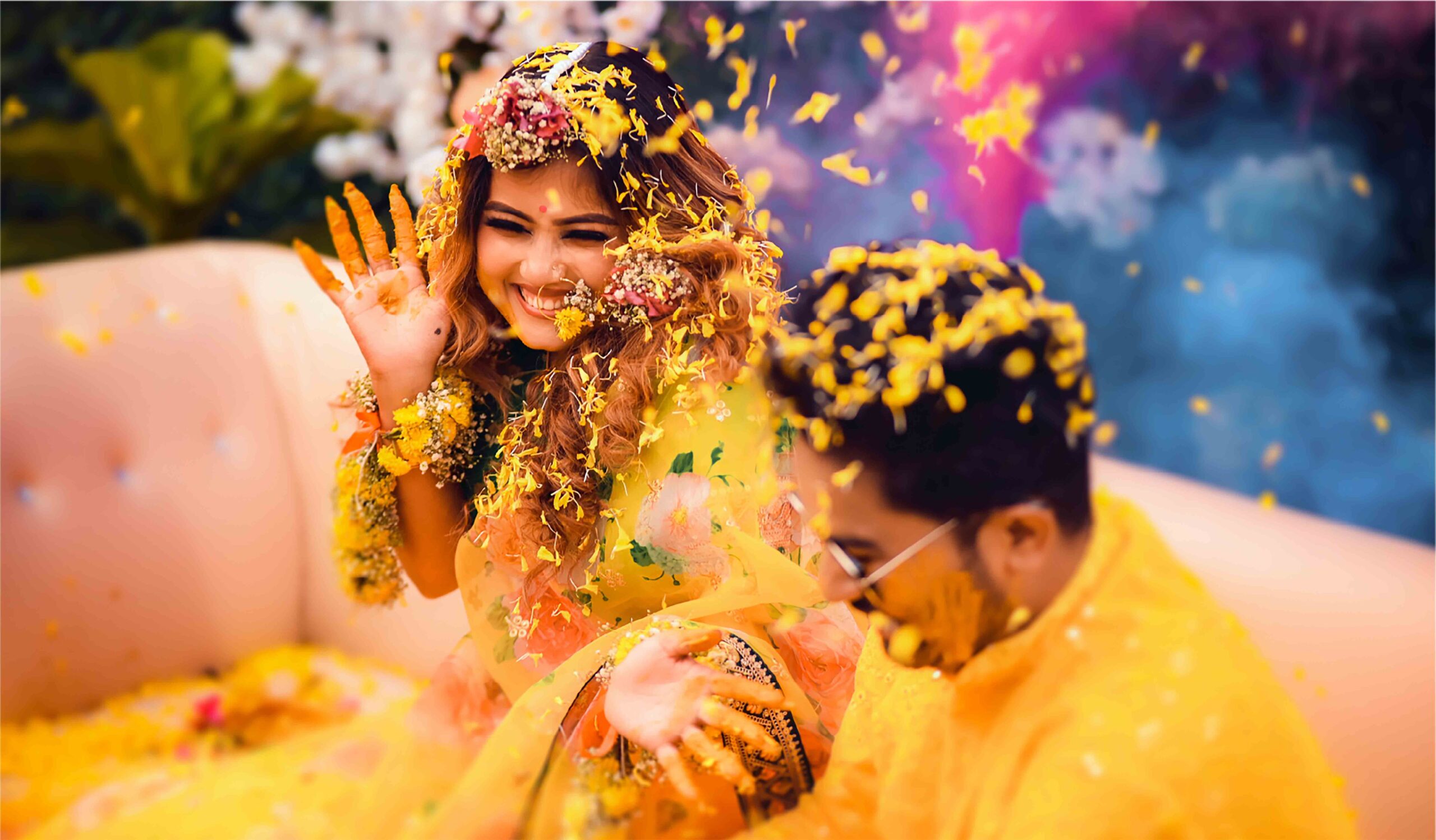 Haldi Shoot At Rawat Films Scaled